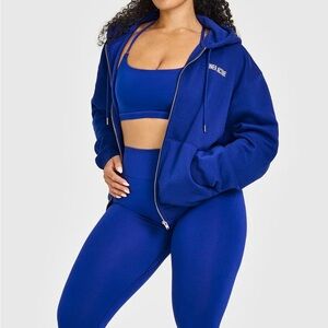 Oner Active FOUNDATIONS ZIP THROUGH HOODIE WITH PRINTED GRAPHIC